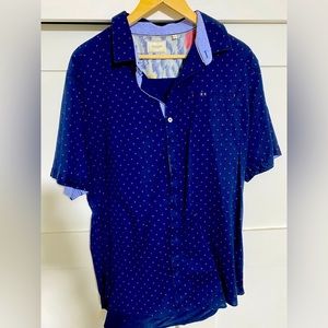 7 Diamonds Short sleeve collared shirt. XXL